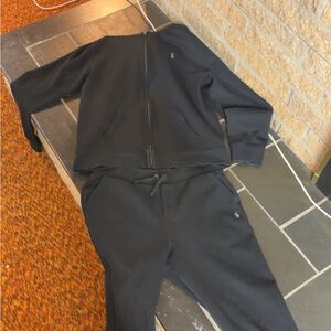 Black PoloTracksuit with Logo